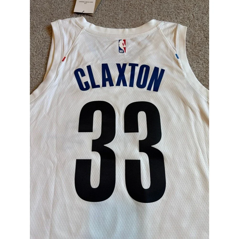 Nic Claxton Brooklyn Nets City Edition Nike NWT Men’s Basketball Jersey Size L